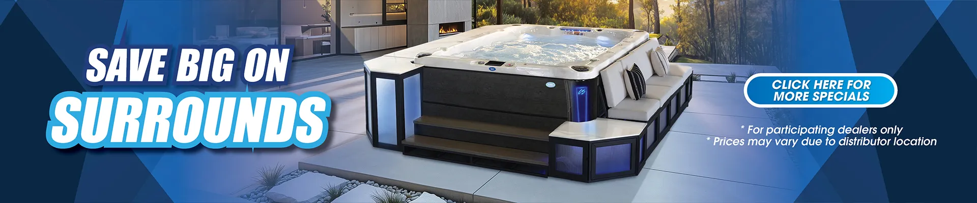 Calspas hot tub being used in a family setting - Grand Island