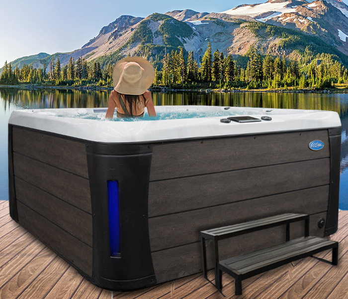 Calspas hot tub being used in a family setting - hot tubs spas for sale Grand Island